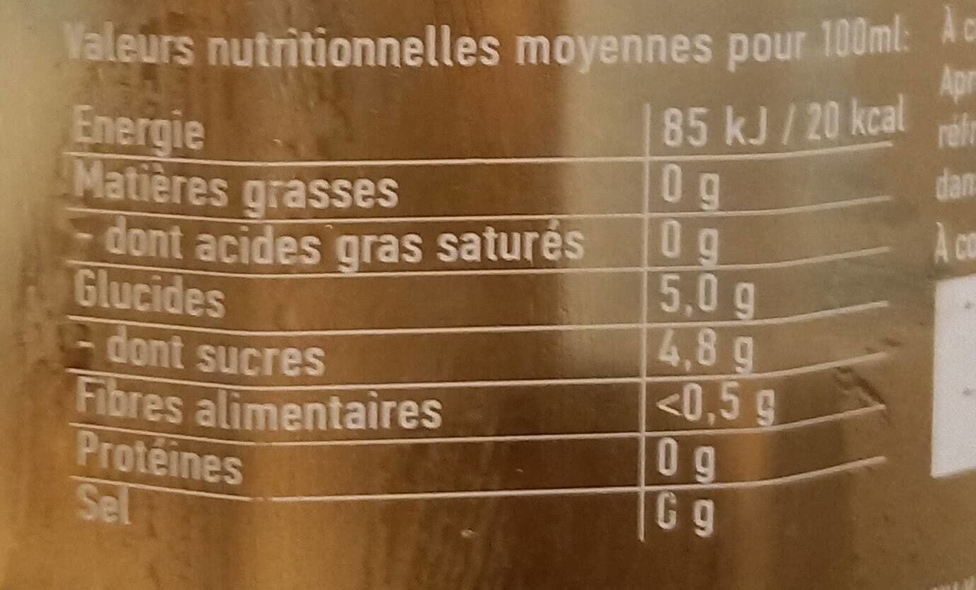 Open Food Facts Jus de bouleau packshot