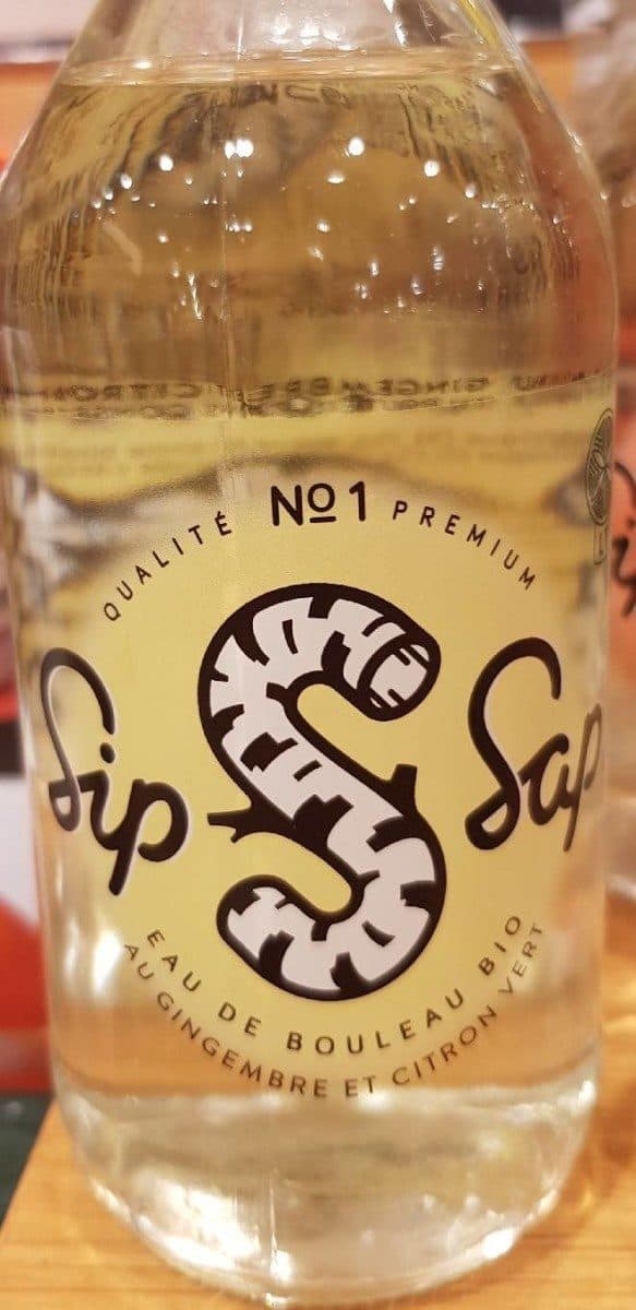 Eau de bouleau gingembre citron vert packshot