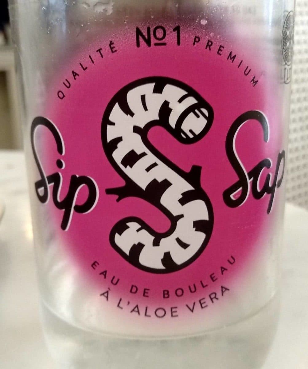 SIP SAP eau de bouleau packshot