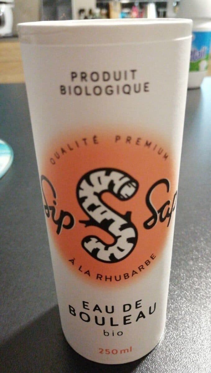 Eau de boulot Rhubarbe packshot