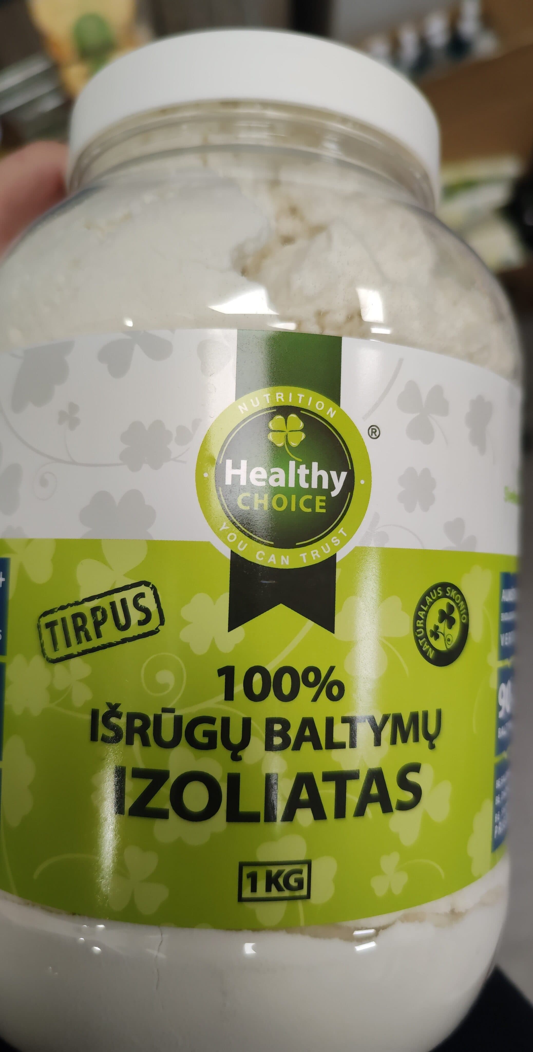 Healthy Choice Baltymai packshot