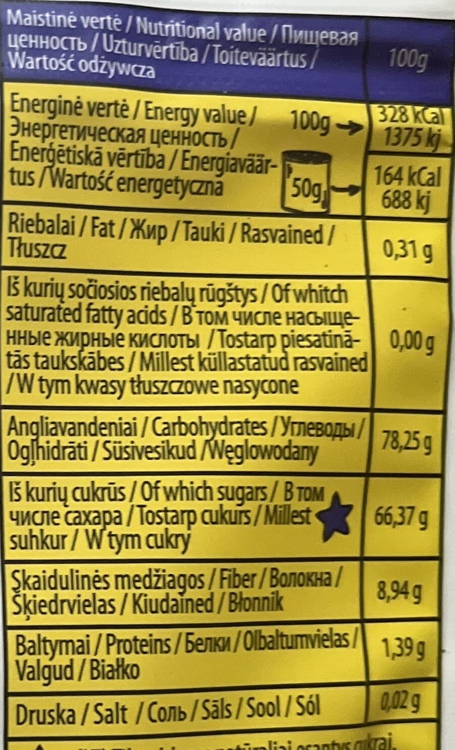 Veri beri Blueberry fruit steipes packshot