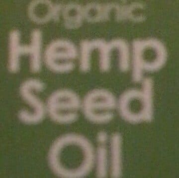 Organic Hemp Seed Oil packshot