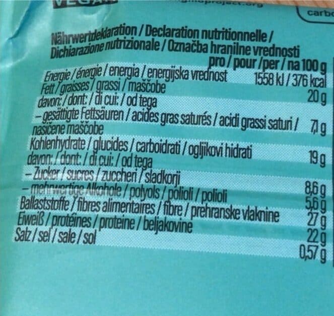 Open Food Facts Sport recovery packshot