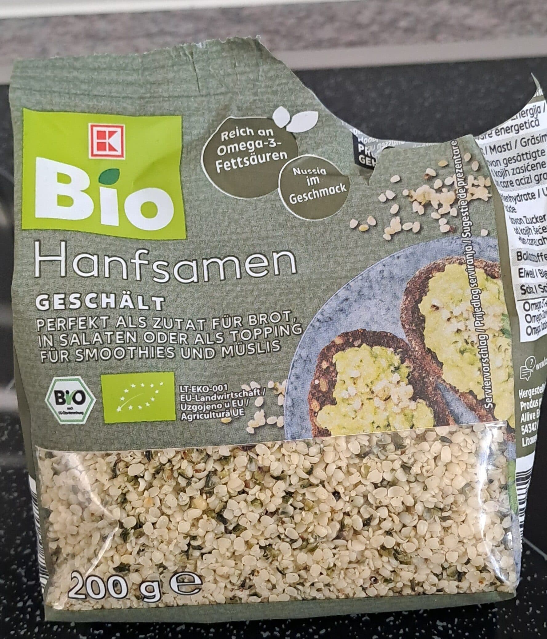Kaufland Hanfsamen packshot