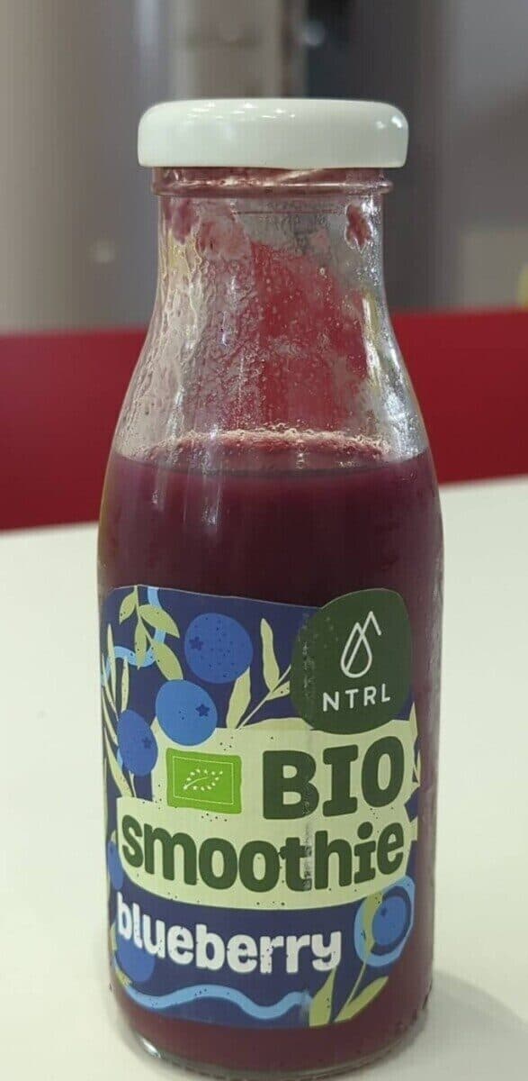 Bio smoothie Blueberry packshot