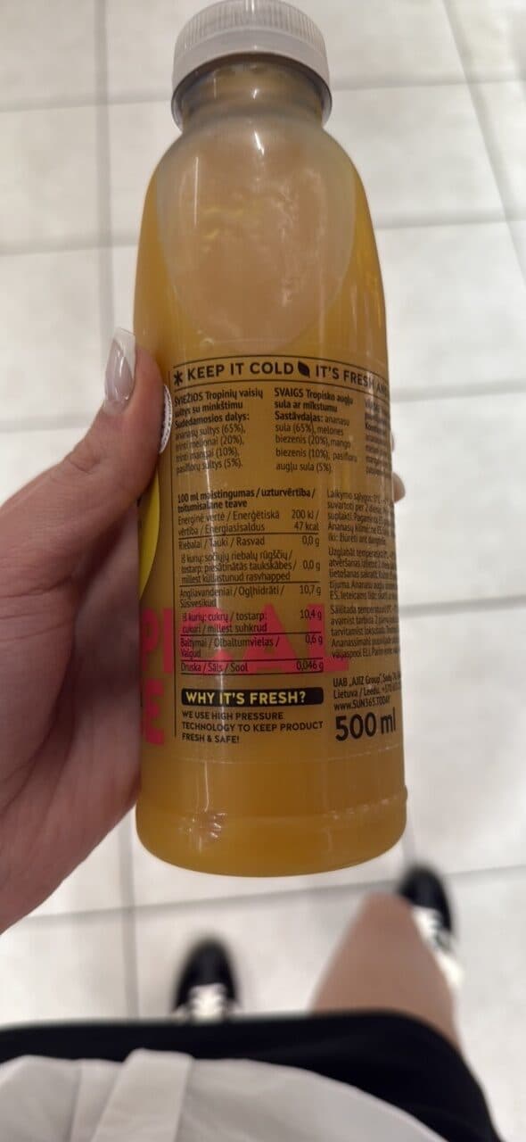 SUN 365 Tropical Juice packshot