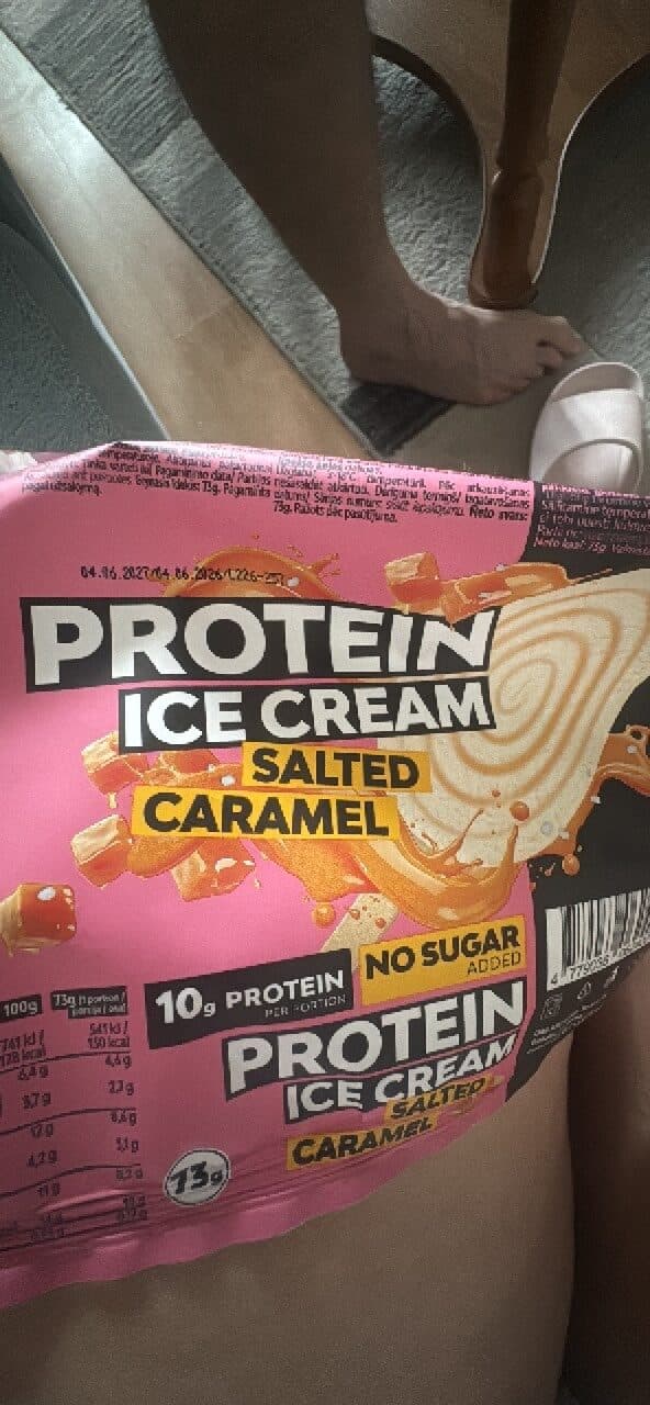 Nutri Protein Ice Cream Salted Caramel packshot
