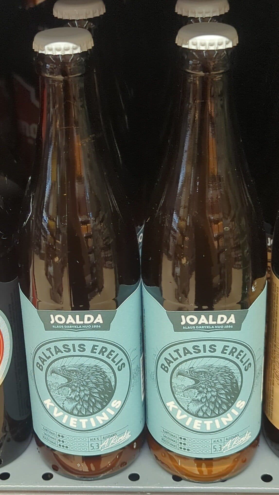 Joalda Baltasis erelis kvietinis packshot