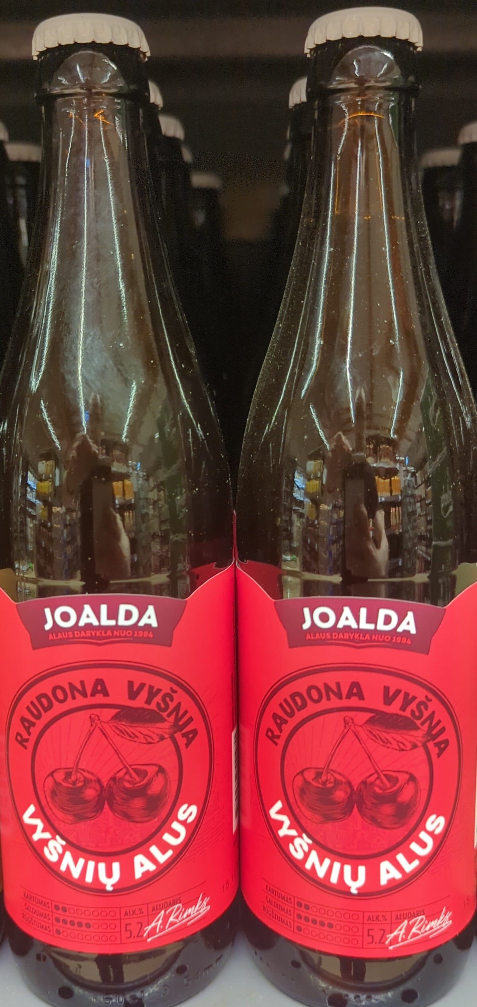 Joalda Vyšnių alus packshot