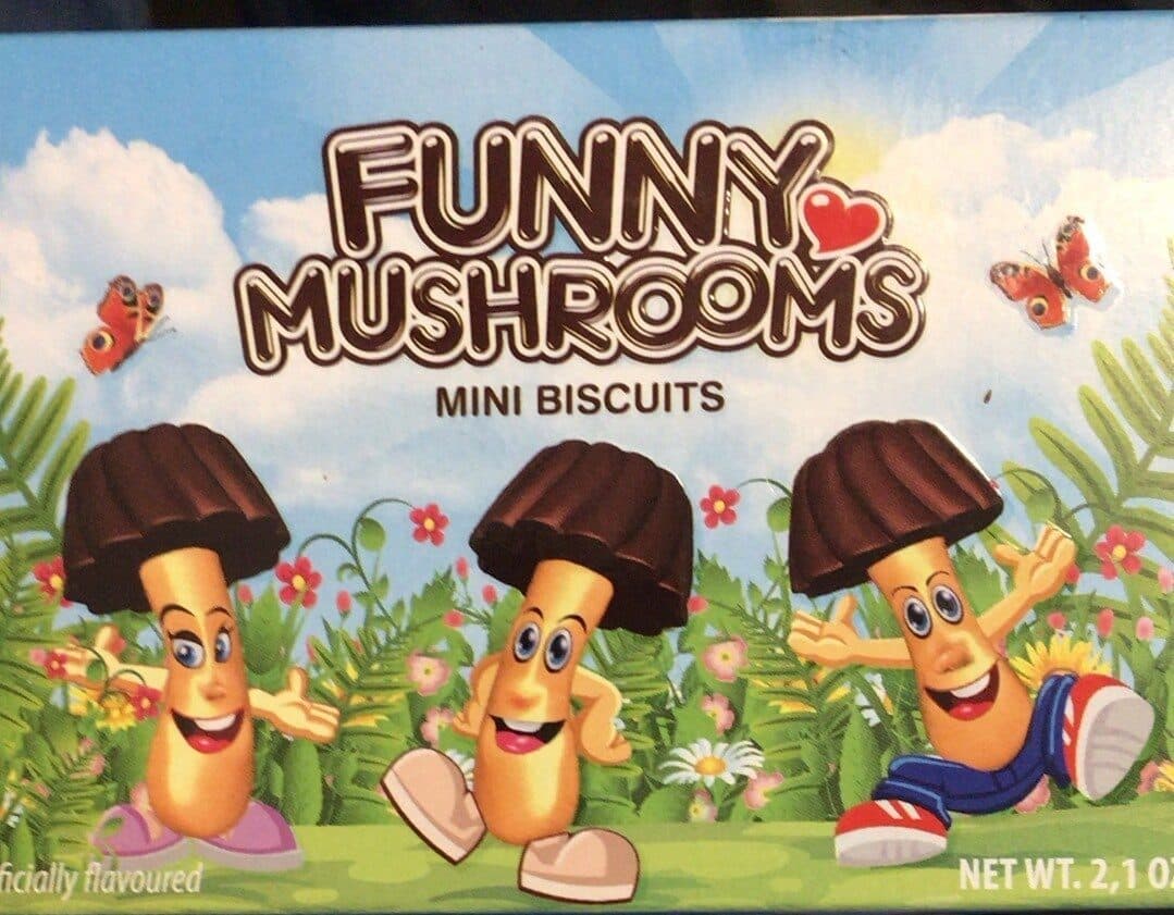 Miltonas Funny mushrooms packshot