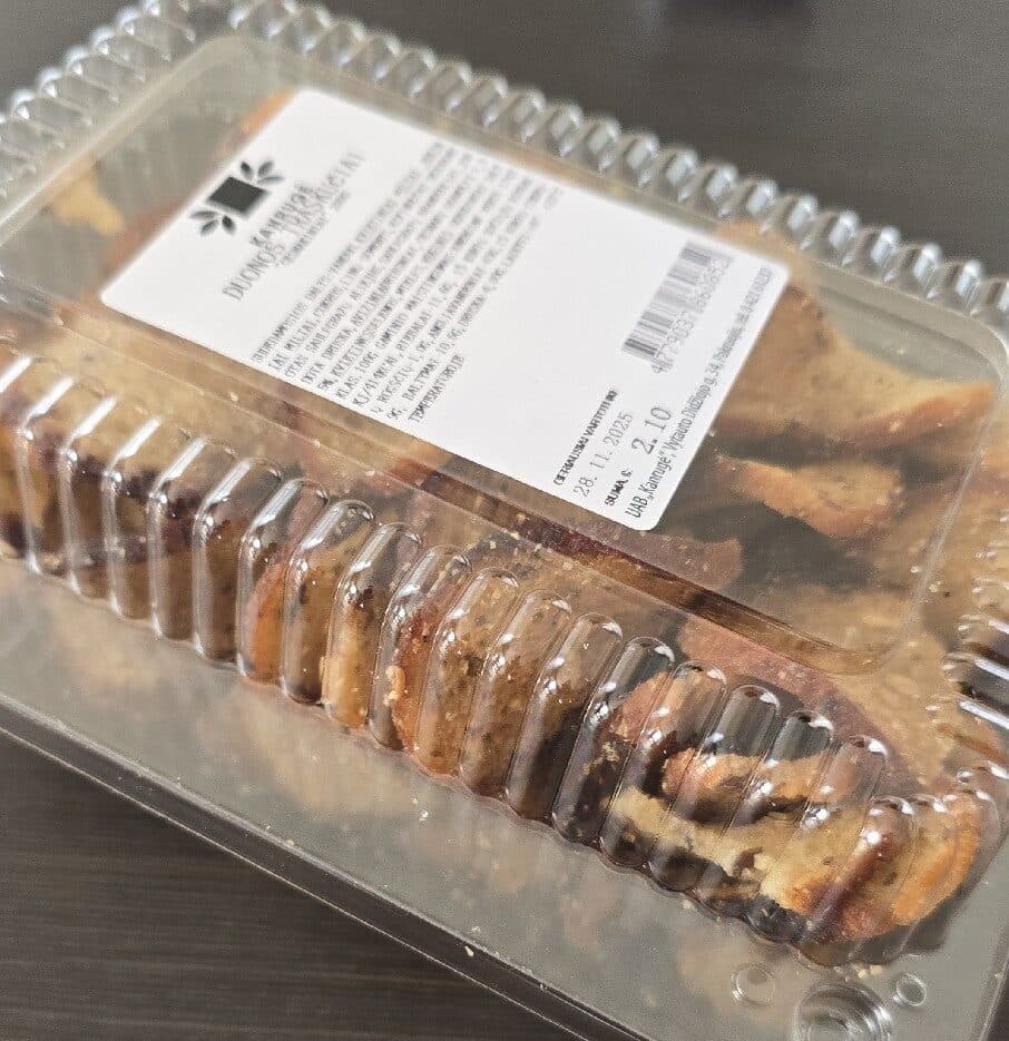 Kanrugė Duonos Traškučiai packshot