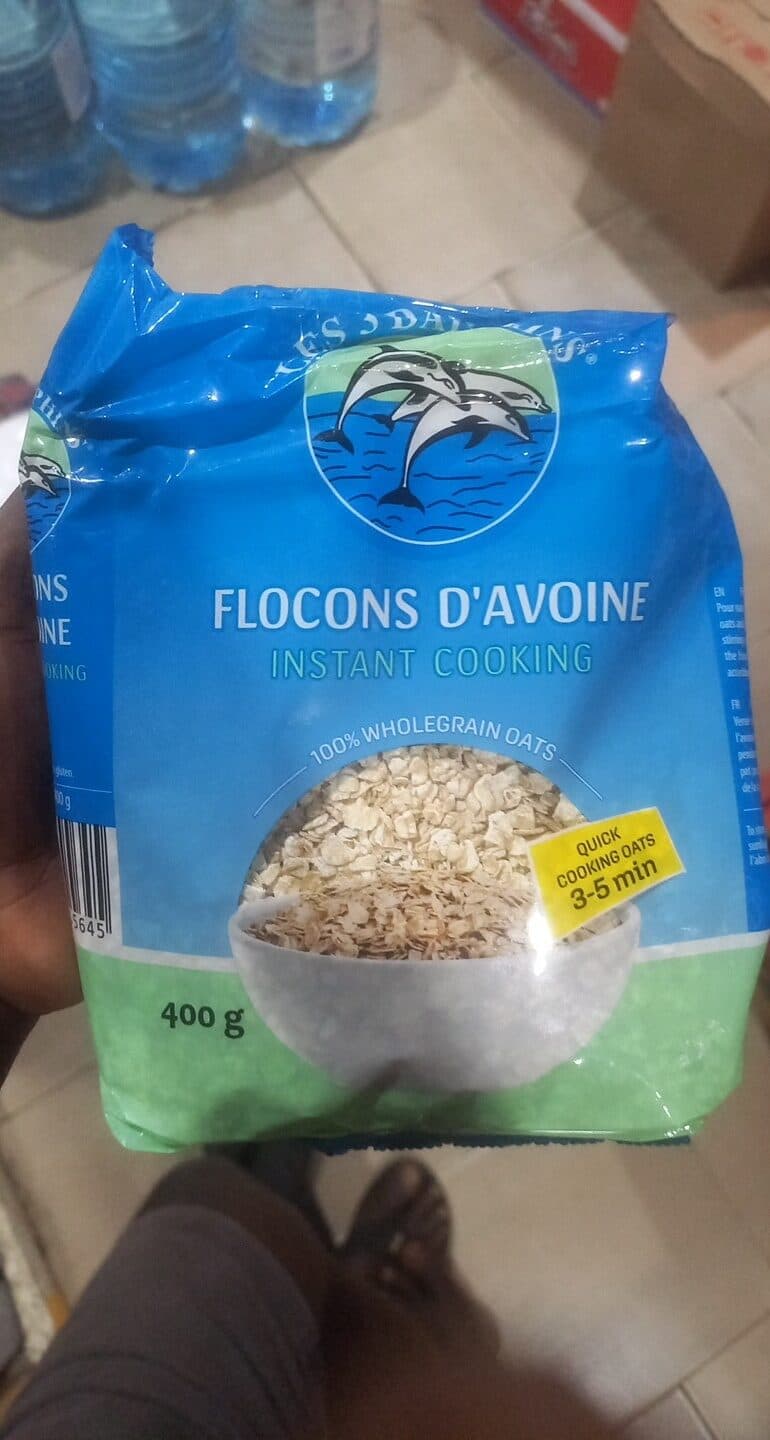 Les dauphins Flocons d'avoine packshot