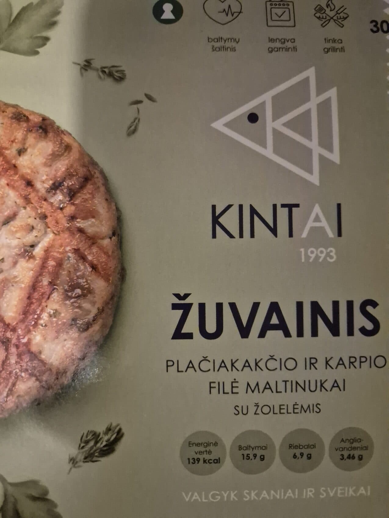 Kintai Žuvainis packshot