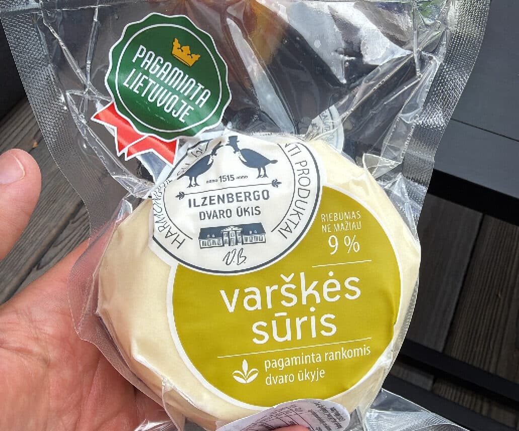 Ilzenbergo Dvaro Ūkis Varškės Sūris packshot