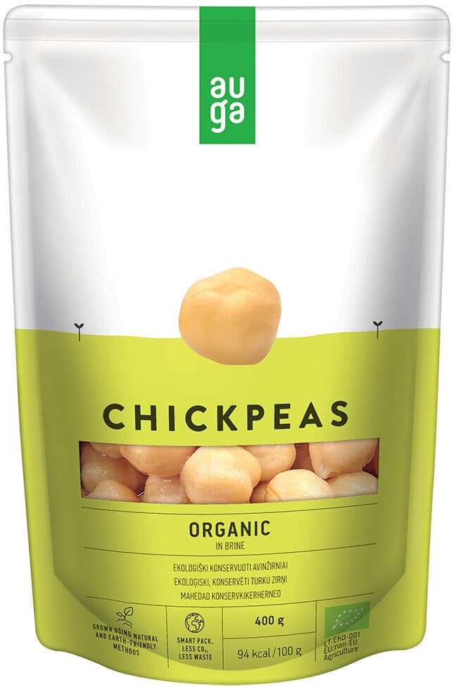 Auga Chickpeas packshot