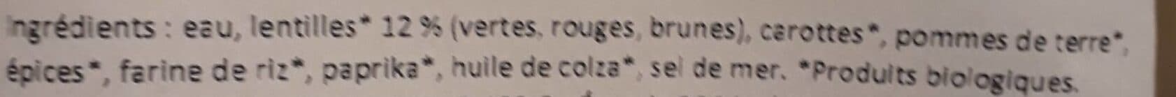 Auga Soupe aux lentilles packshot