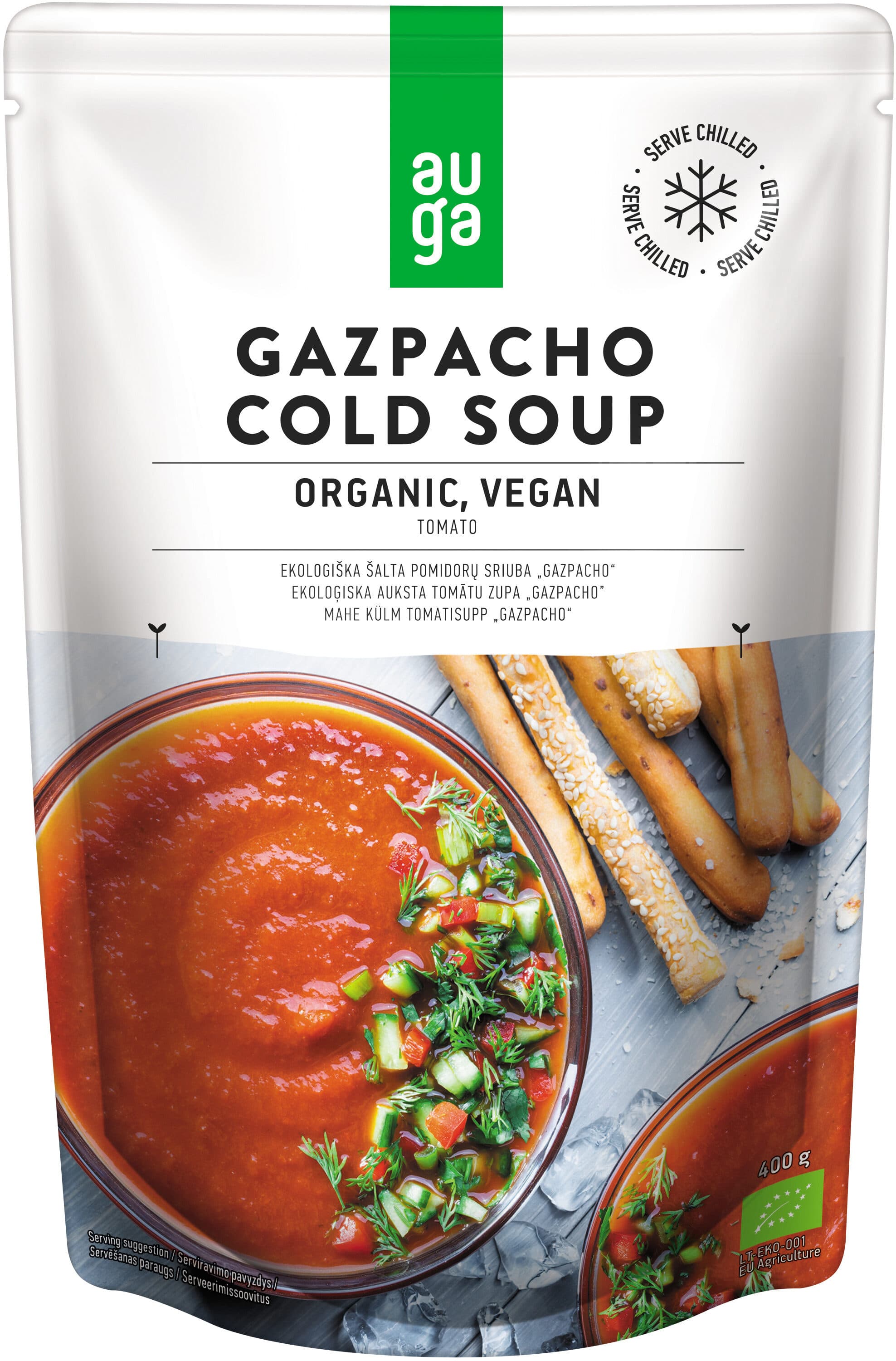 Auga Gazpacho Cold Soup packshot