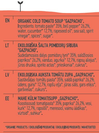 Auga Gazpacho Cold Soup packshot