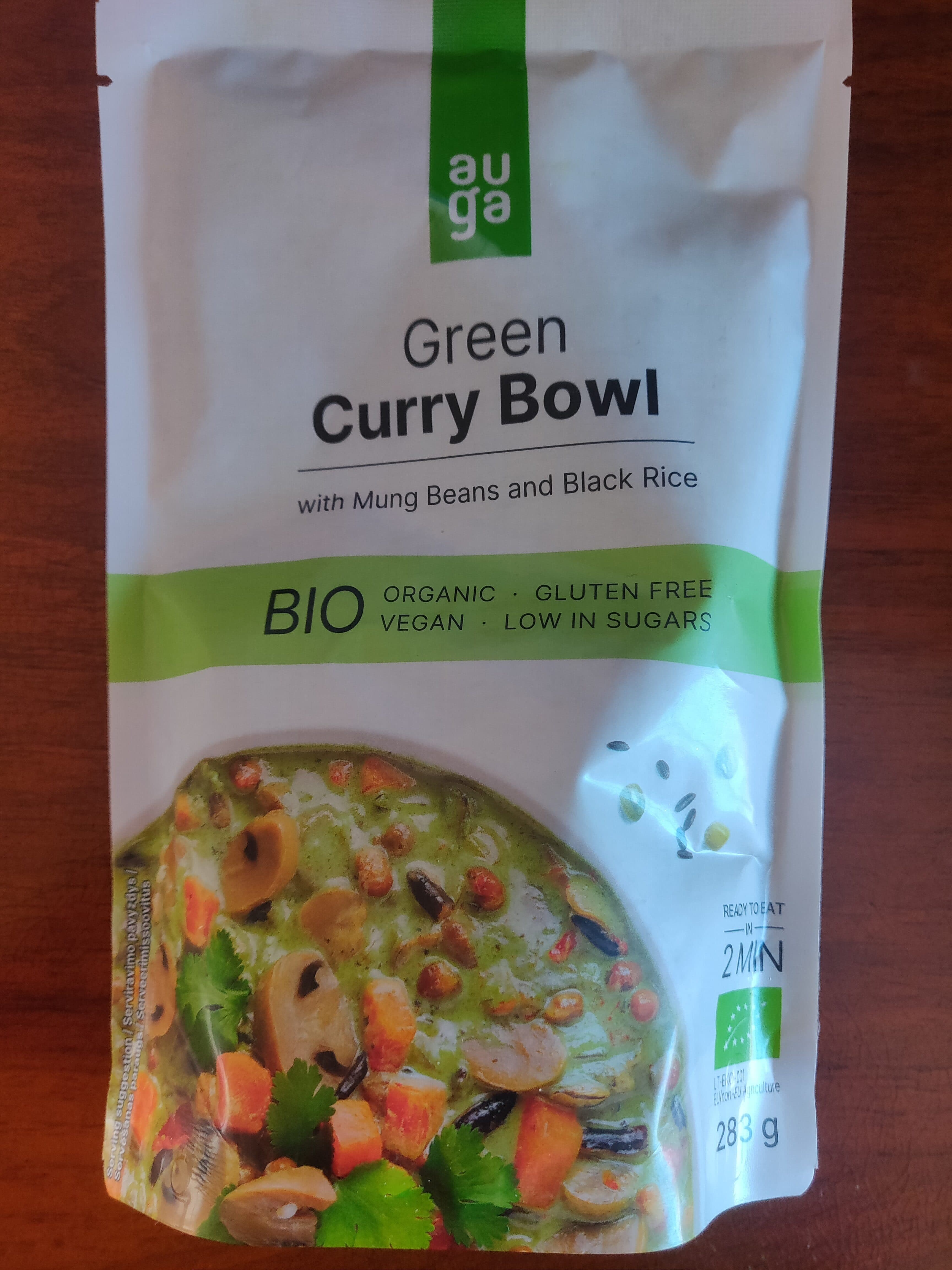 Auga Green Curry Bowl packshot