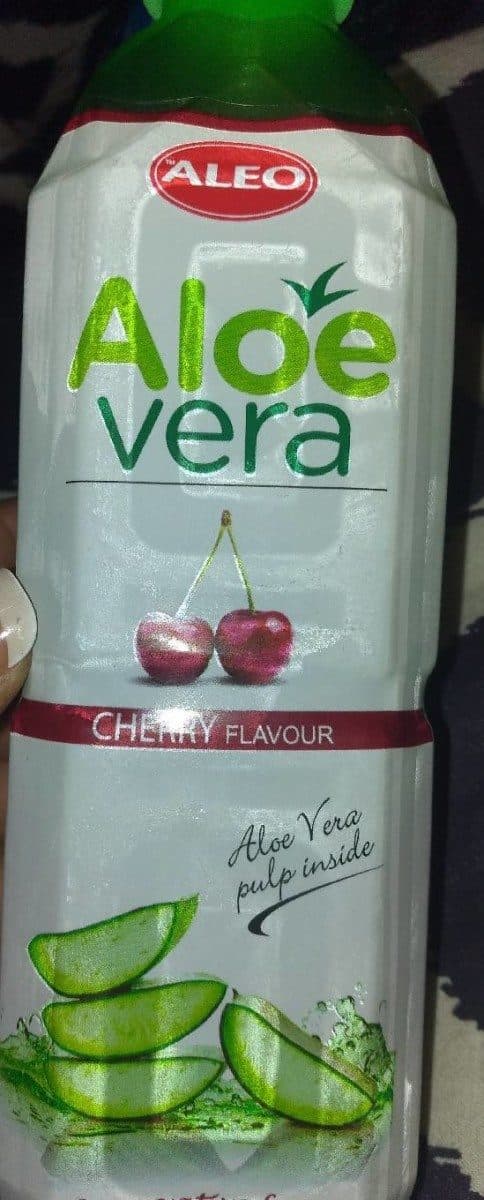 Aleo Aloe vera cherry flavour packshot