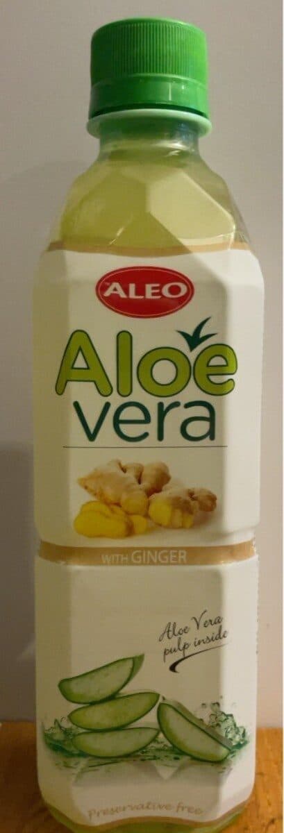 Aleo Aloe Vera con zenzero packshot