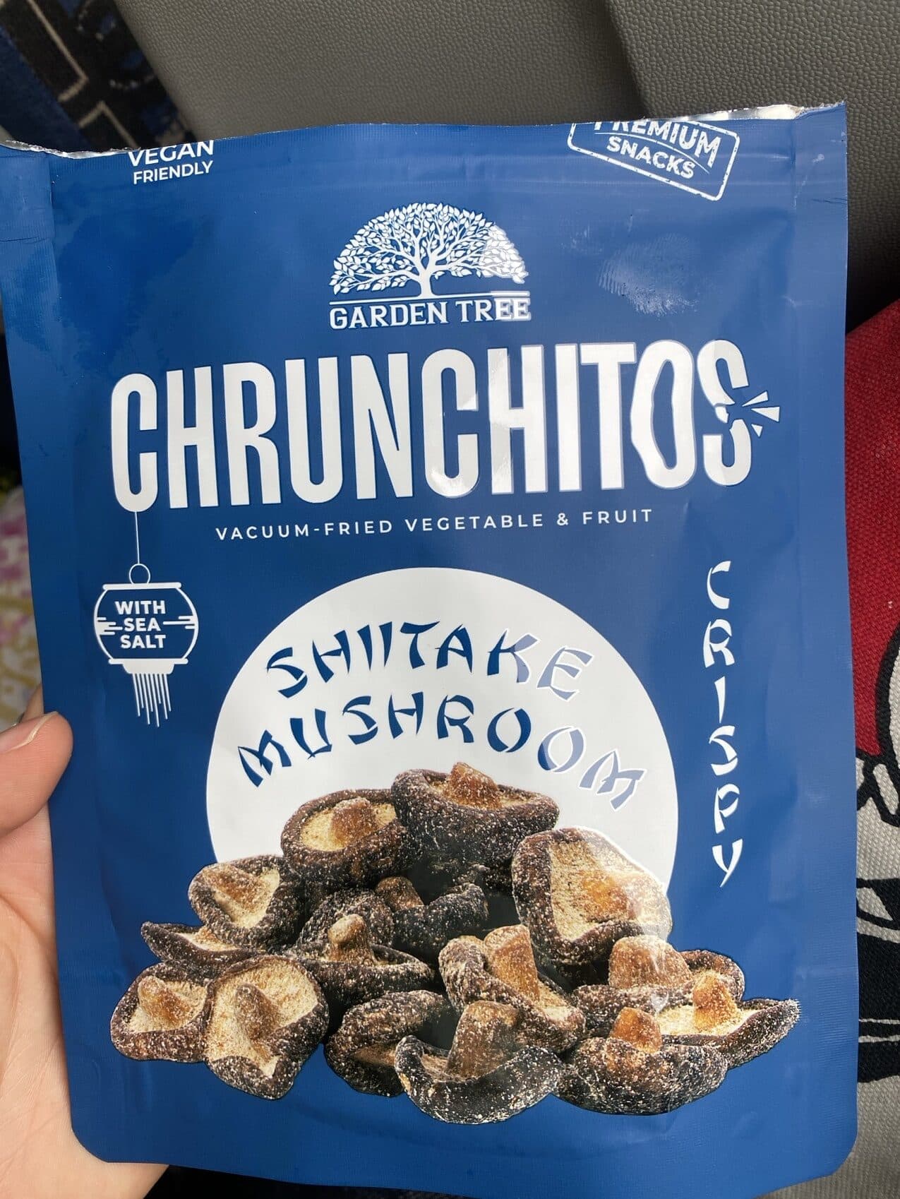 Garden Tree Crunchitos Shiitake Mushrooms packshot