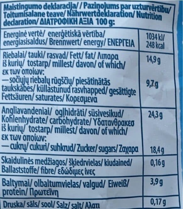 Open Food Facts Retro Plombyras (vanilės skonio) packshot
