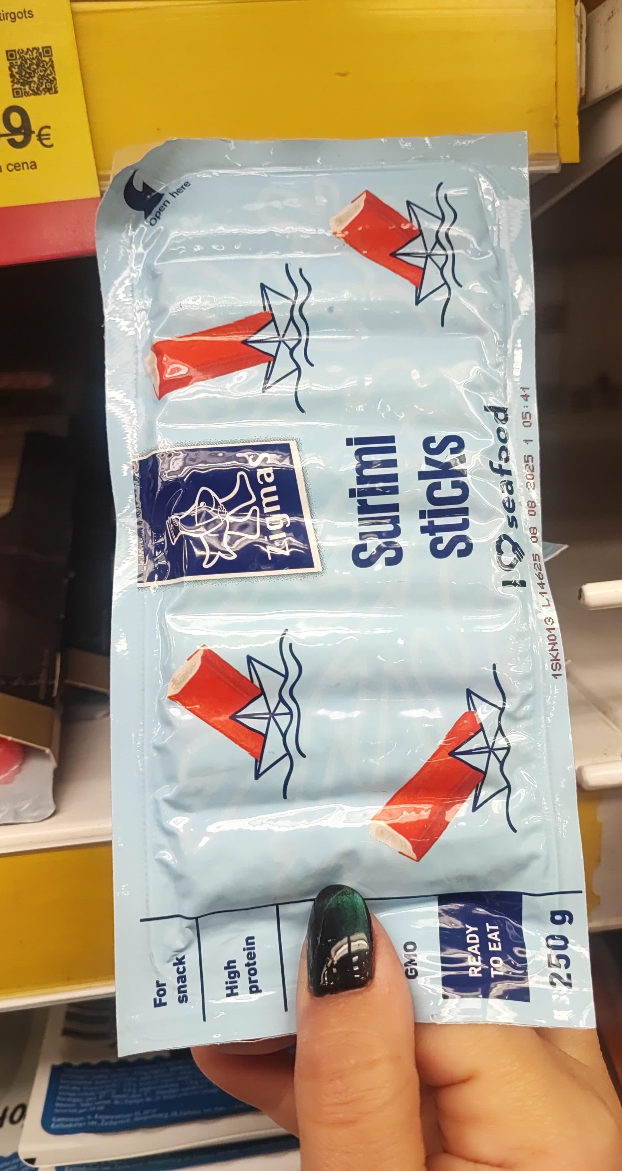 Zigmas Surimi sticks packshot