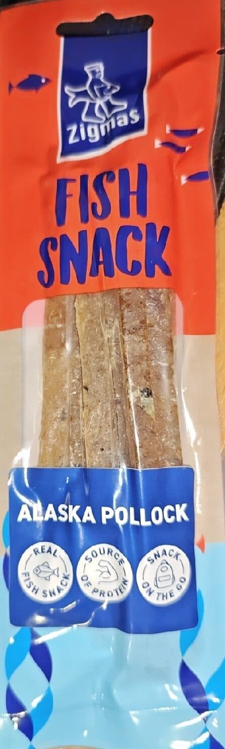 Zigmas Alaska Pollock Snack packshot