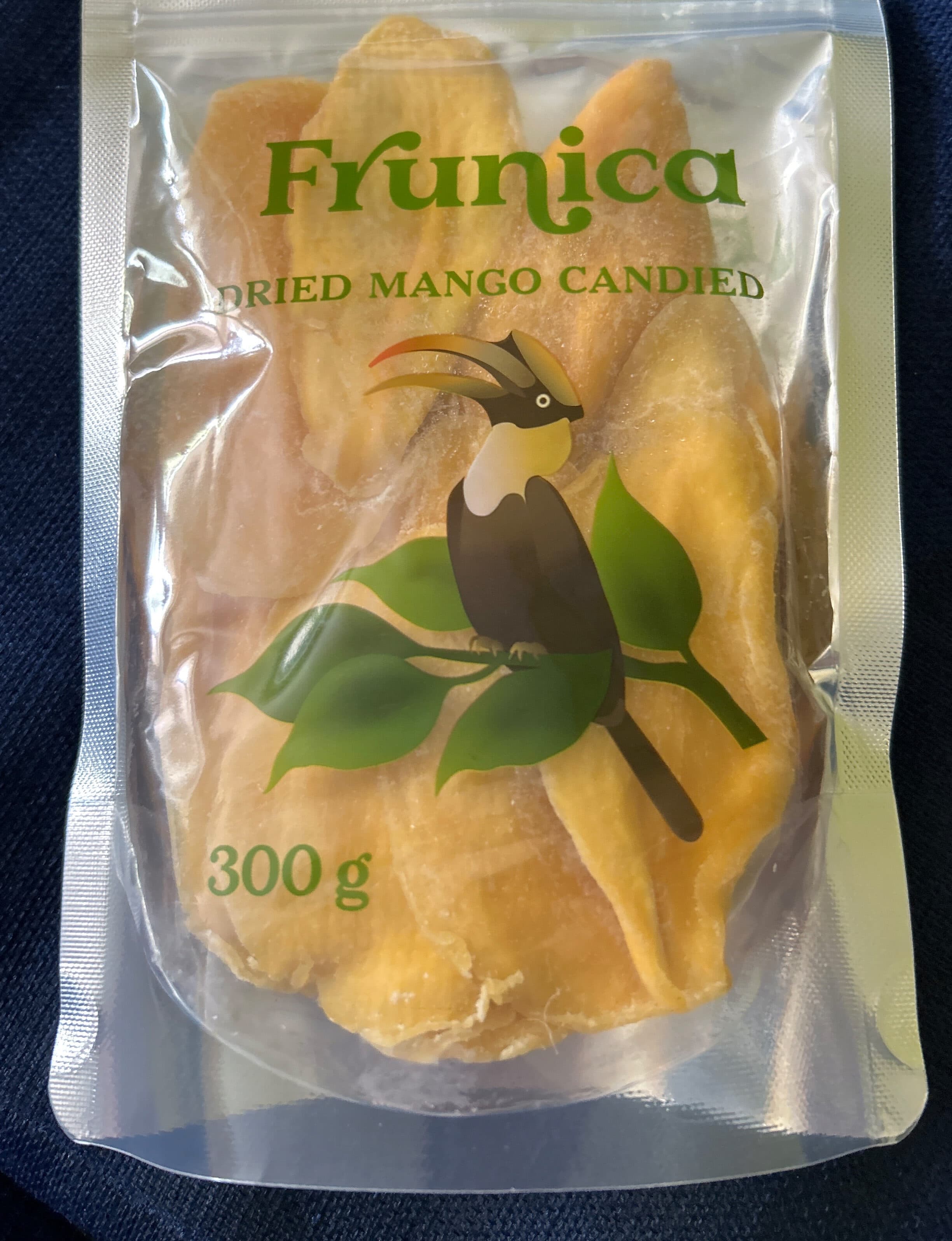 Frunica Džiovintų mangų riekelės, cukruotos packshot