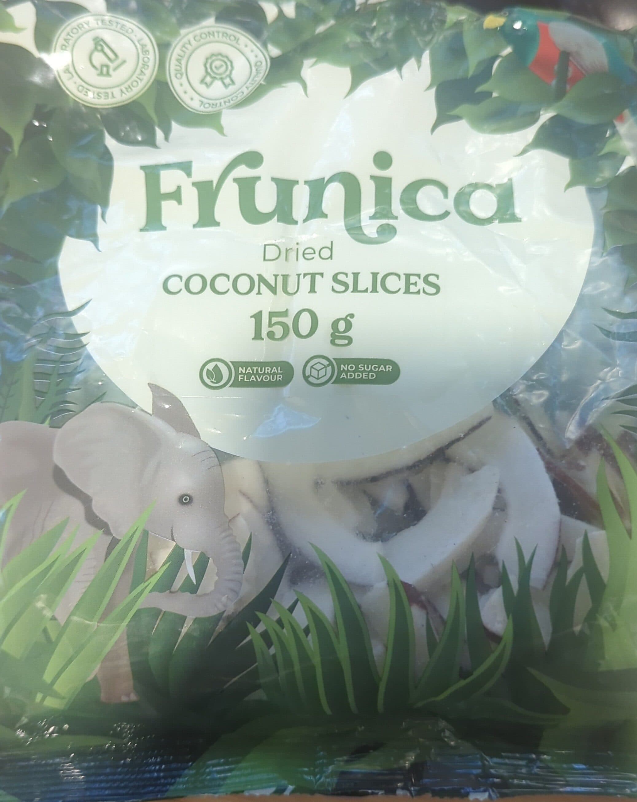 Frunica kokosų riekelės packshot