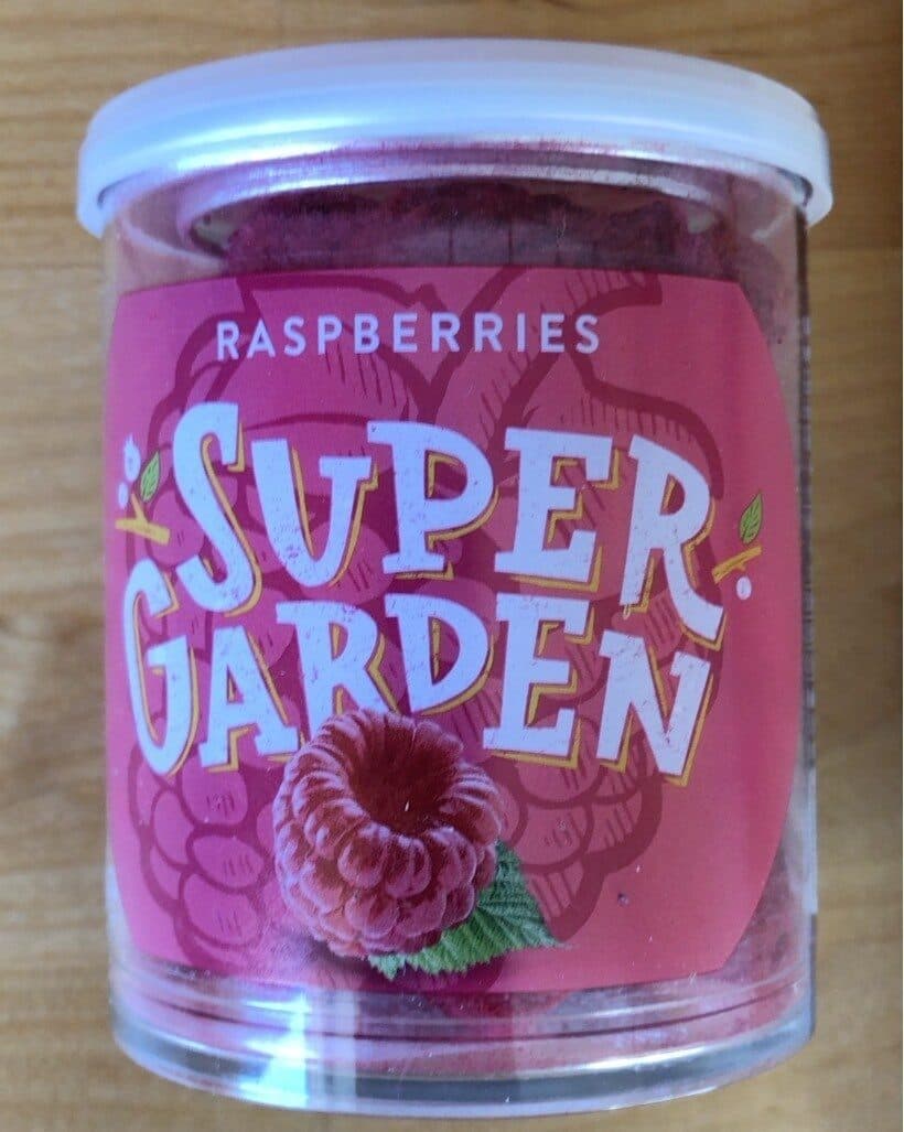 Framboises séchées packshot