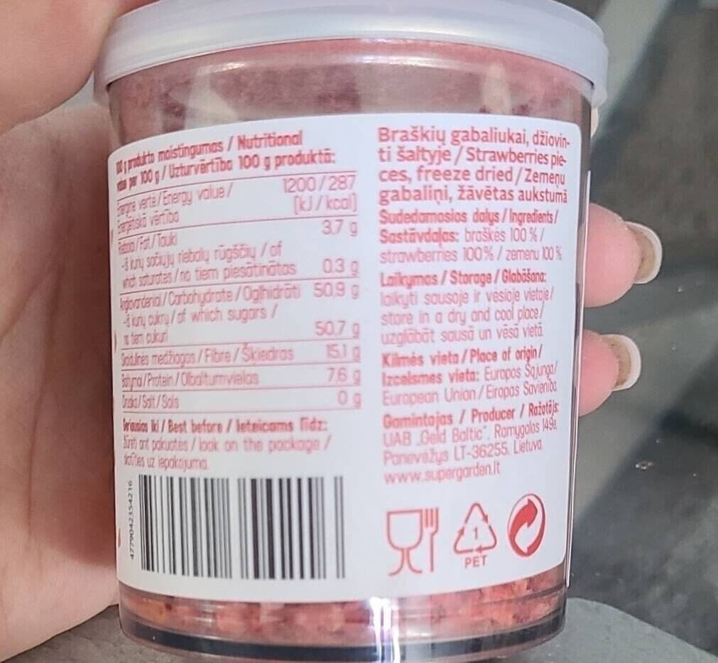 Open Food Facts Super garden packshot