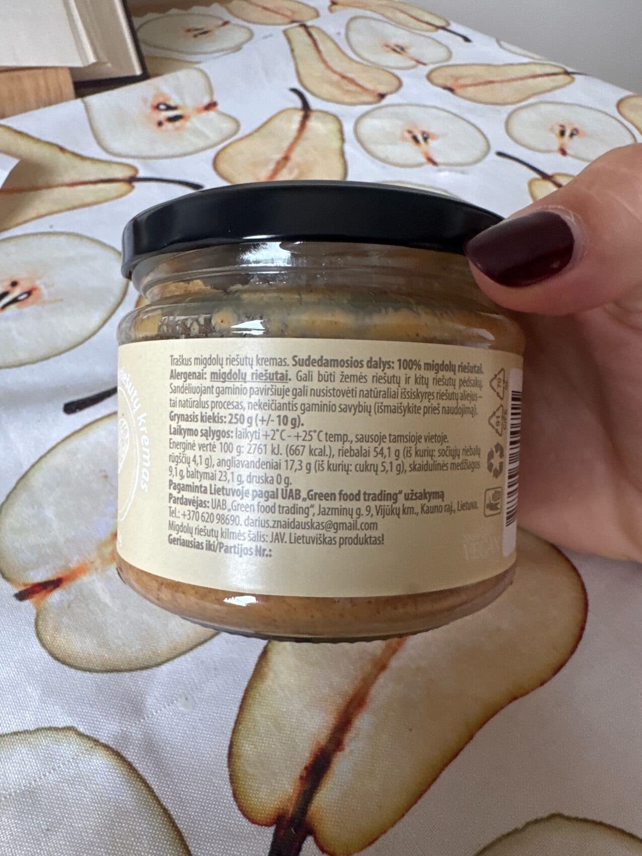 Uldukas Uldukas Migdolų Kremas packshot
