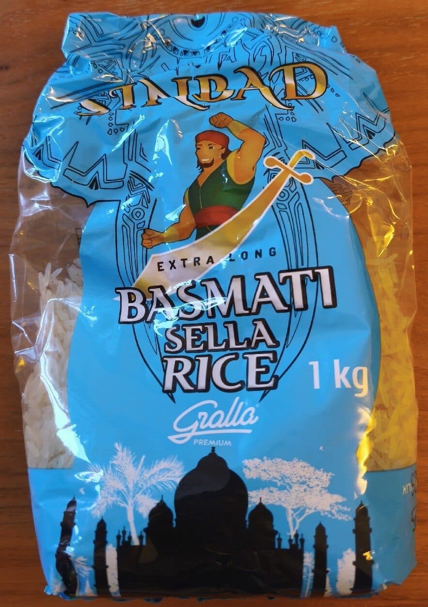 Sinbad Basmati Rice packshot