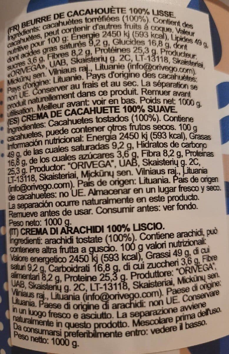 Open Food Facts Peanut Butter packshot