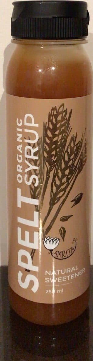 Spel organic syrup packshot