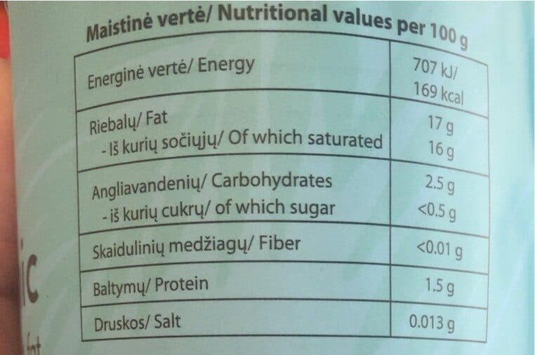 Open Food Facts Coconut milk packshot