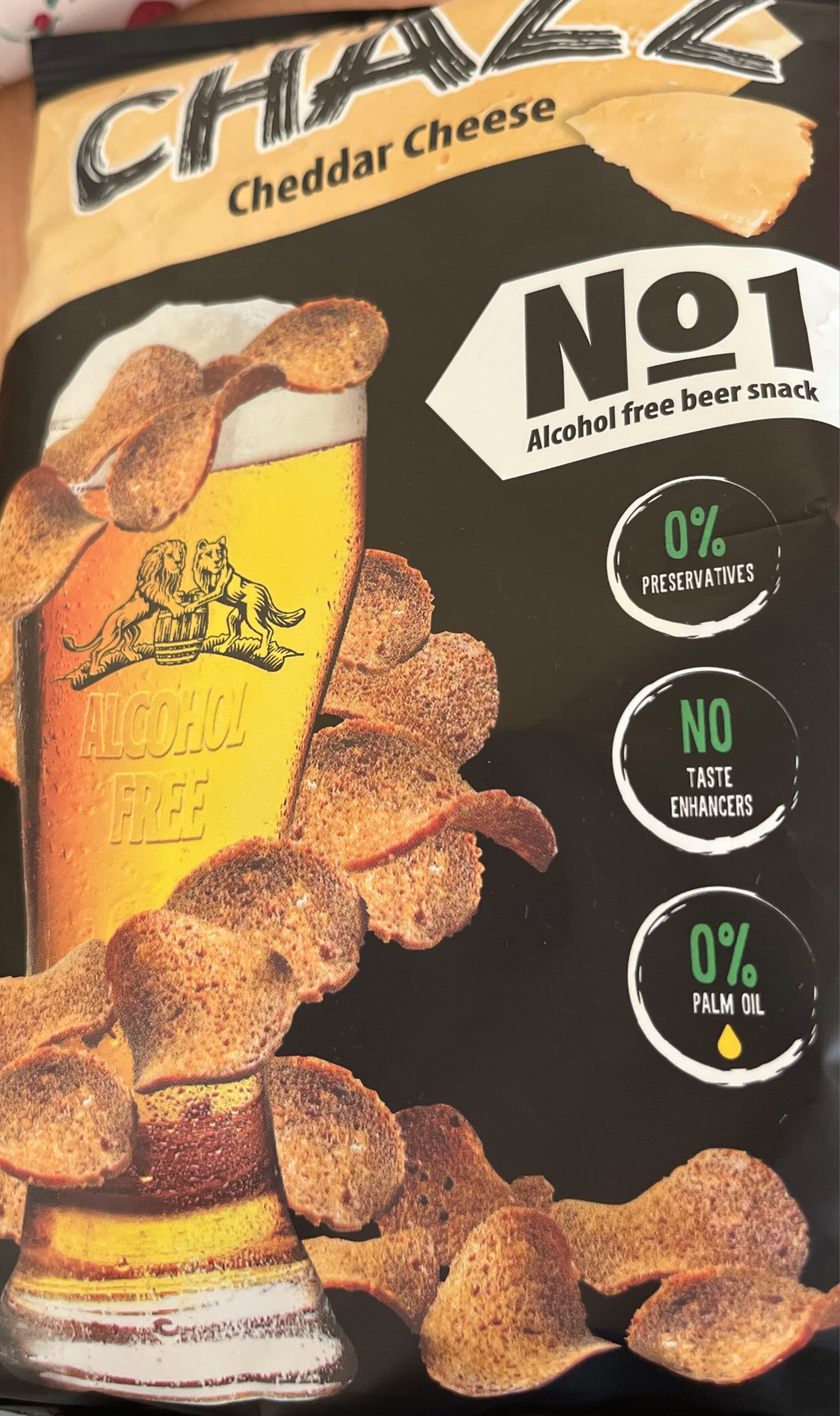 Chazz Bread Chips Cheddar Cheese packshot
