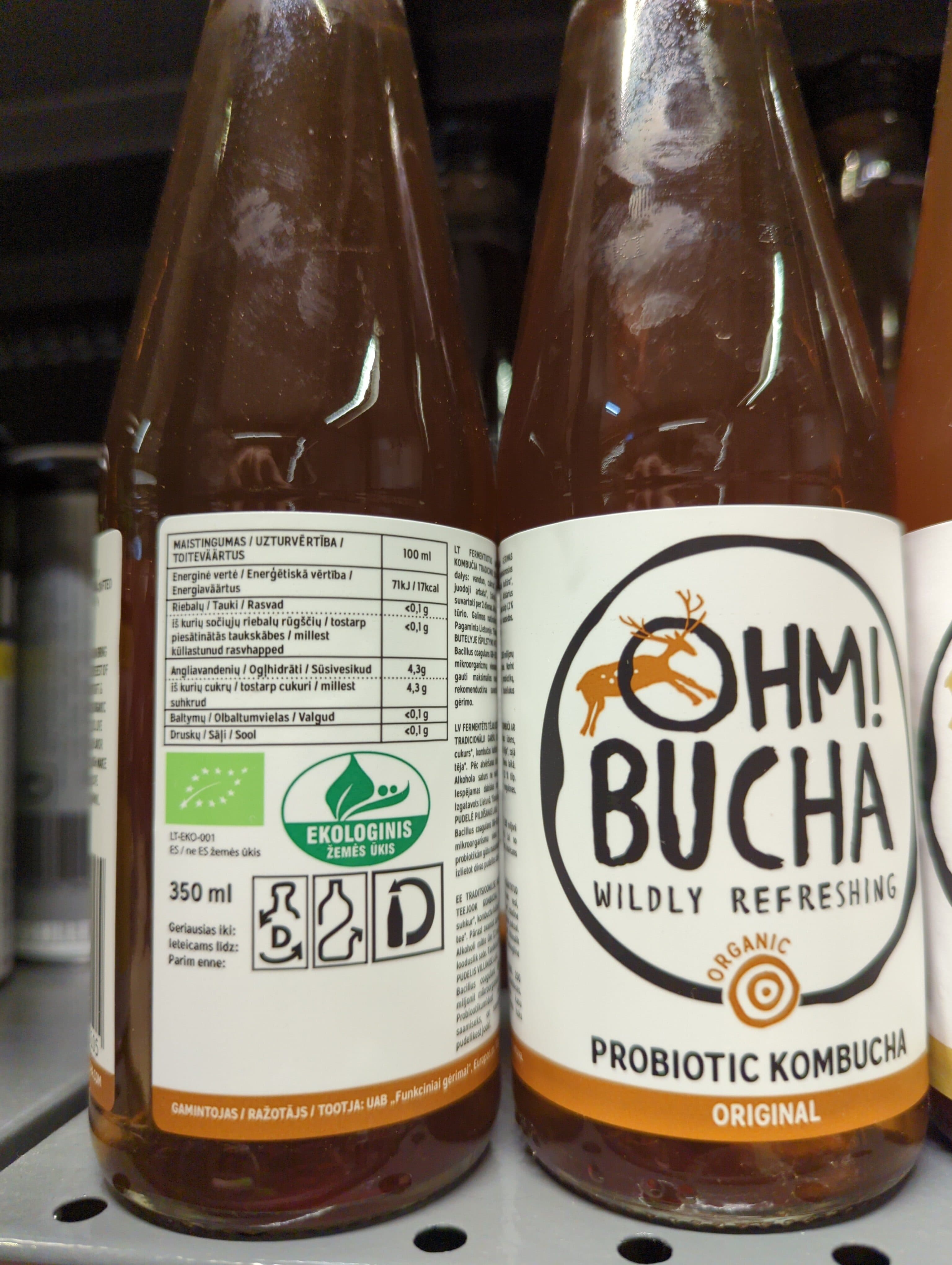 Ohm! Bucha product packshot