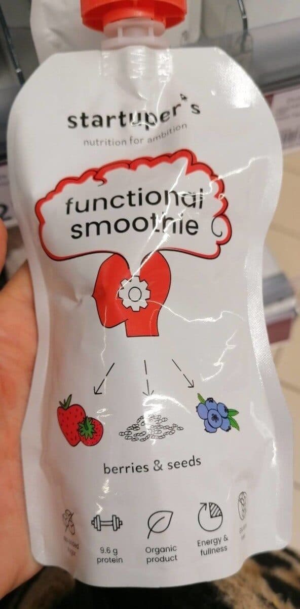 Functional smoothie packshot