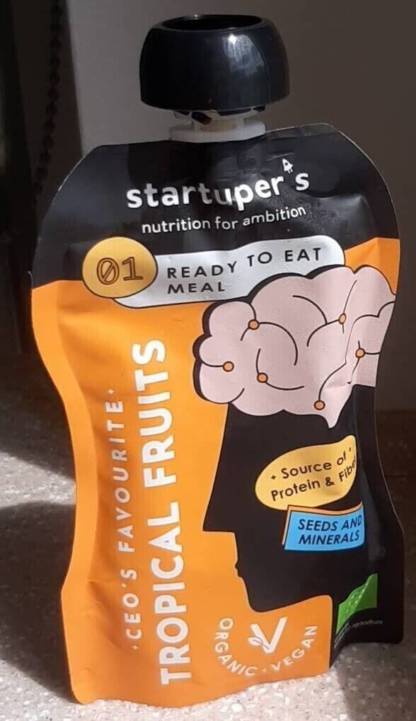 Tropical fruits packshot