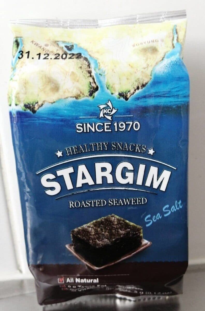 Algues au sel packshot