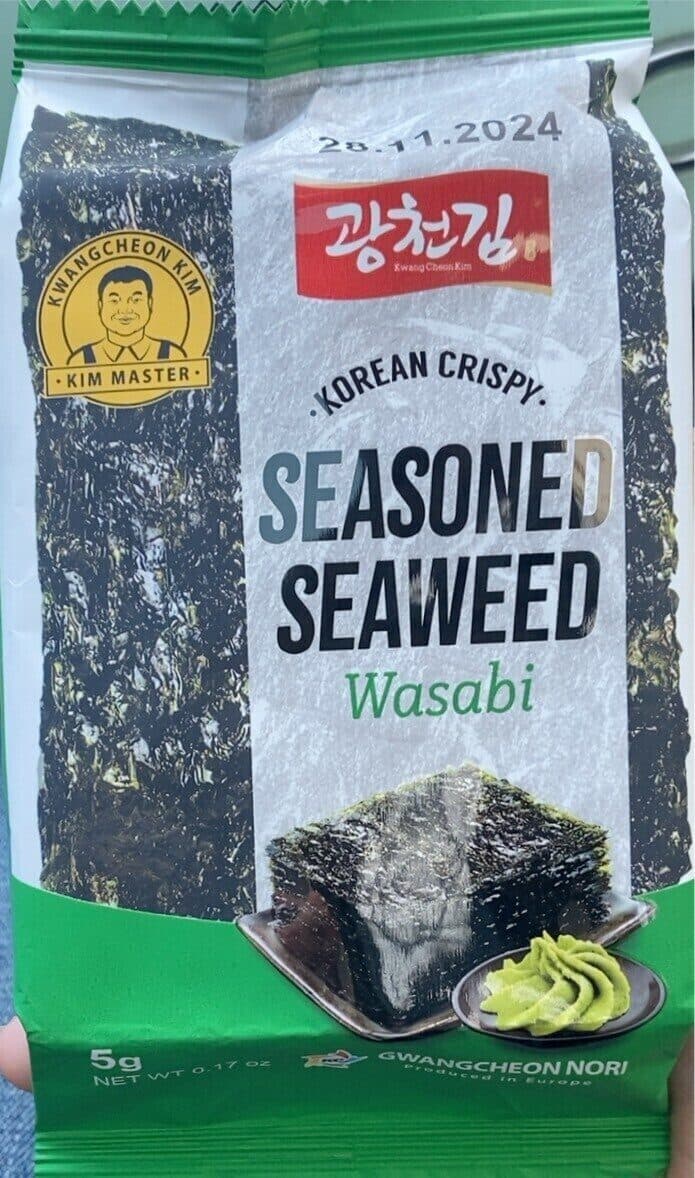 -Korean Crispy- Seasoned Seaweed Wasabi packshot