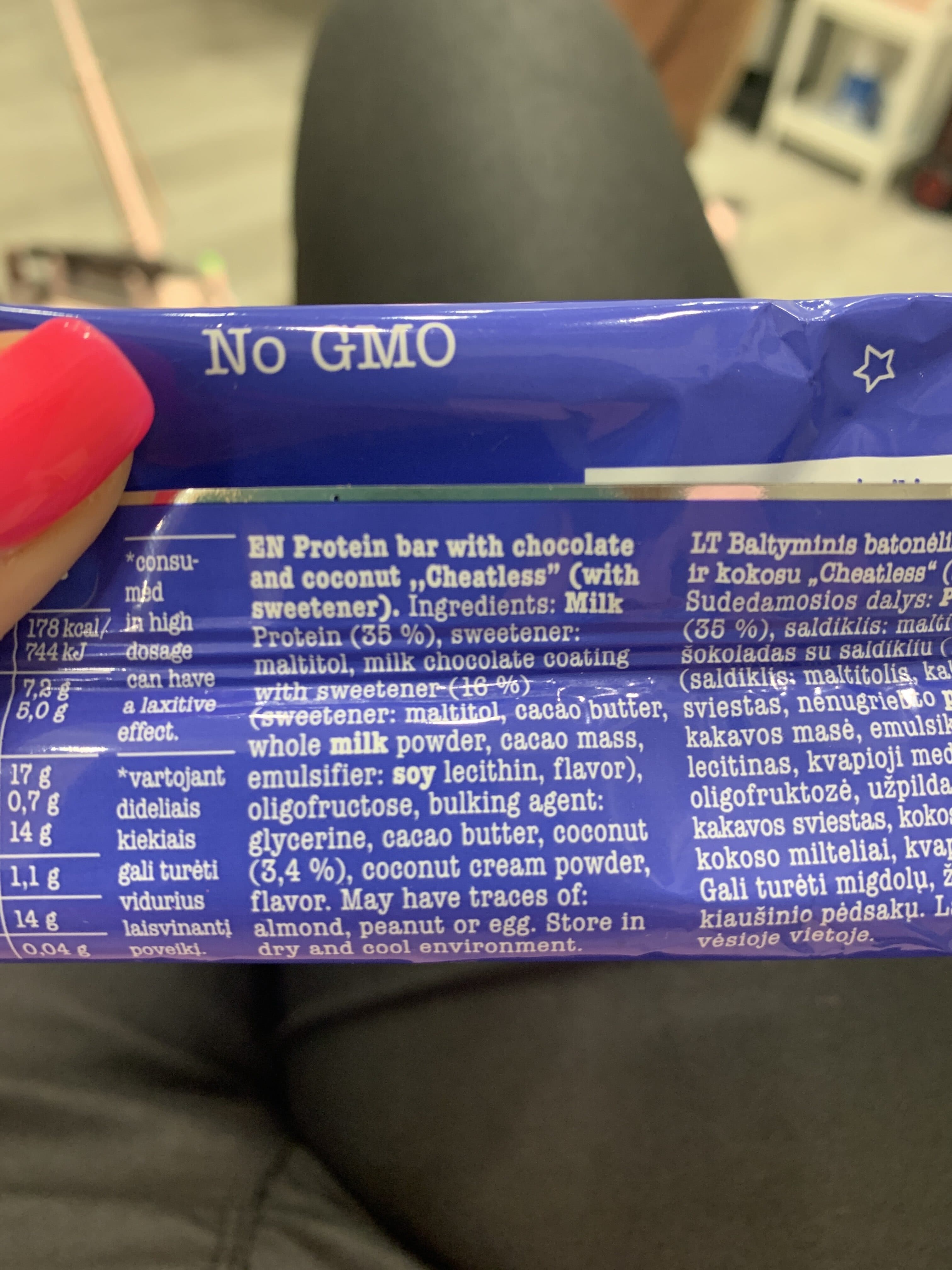 Cheatless Cheatless Protein Bar packshot