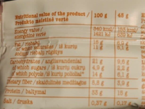 Eat More Cheatless Protein Bar Caramel Cream packshot