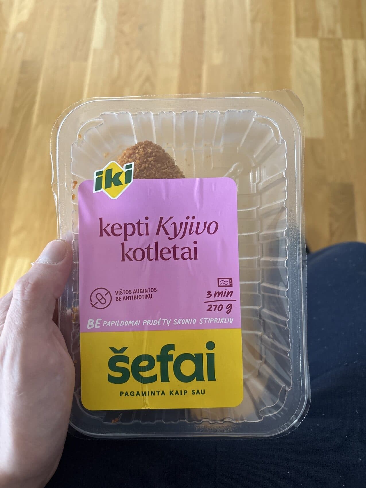 Iki Keptas Kyjivo Kotletas packshot