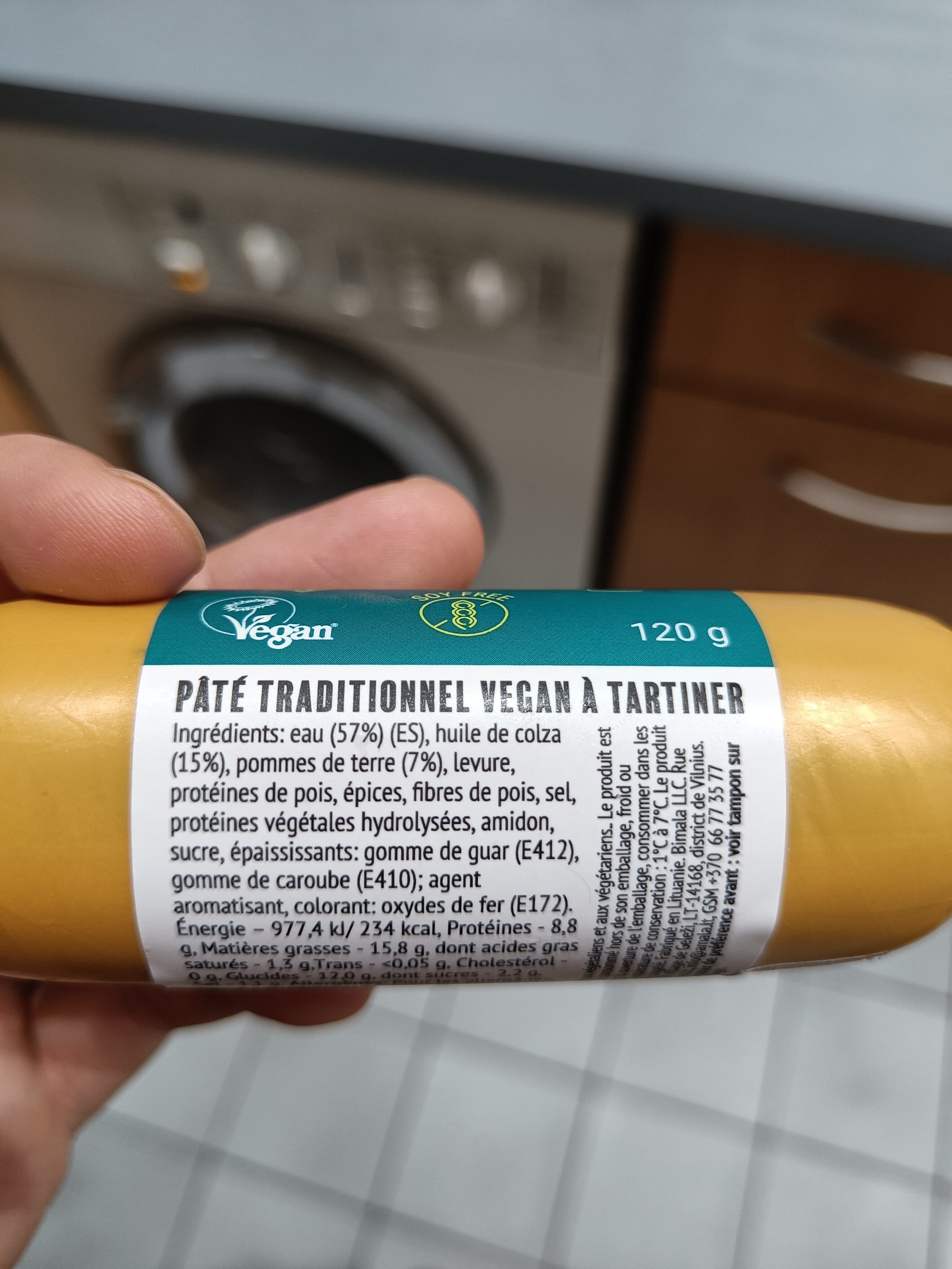 Open Food Facts Paté traditional packshot