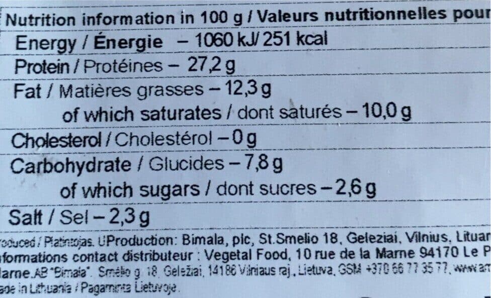 Open Food Facts Salami plant based packshot